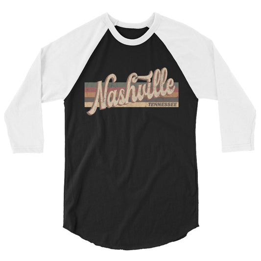 Nashville 3/4 sleeve raglan shirt