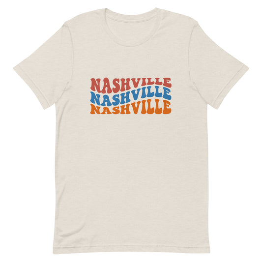 Nashville '70s Retro Unisex t-shirt