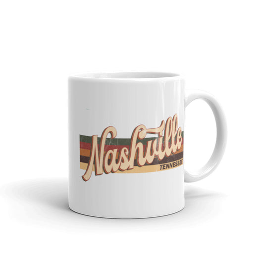 Nashville retro mug